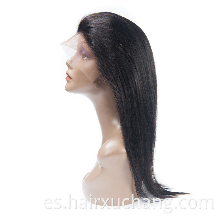 Usexy Top Calidad 10 A Cutícula Alineada Cadrina Alineada Cabello Virgen Virgen Raw Camino Indio 360 Cierre frontal de encaje